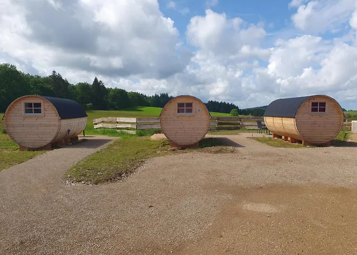 Clamping Schlaffaesser Im Wolfsschlucht Eifel * プリュム